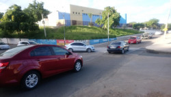 Sin semáforos el cruce de Ciudades Hermanas y 21 de Marzo