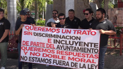 Protestan Forcados Mazatlecos al ser ignorados por el Ayuntamiento