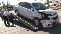 Accidente vehicular deja como saldo una mujer lesionada