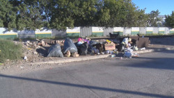 Mucha basura en Infonavit Las Flores