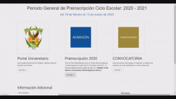 Avanza el proceso de preinscripciones  en la UAS