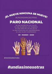 Avalan COPARMEX y CANACO movimiento del 9 de marzo