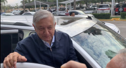 AMLO pasa por Sinaloa