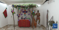 Inauguran exposición: Símbolos de Cuaresma Yaqui