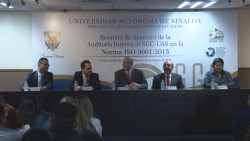 Reunión de apertura de auditoría interna al sistema de gestión de calidad UAS
