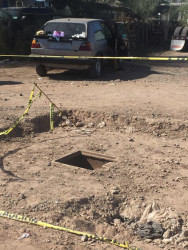 Peligrosa alcantarilla a la espera de víctima