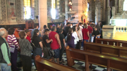 Feligreses católicos cumplen con el inicio de la cuaresma