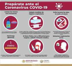 Un portador de coronavirus está en Sinaloa