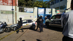 Herido de bala joven bachiller