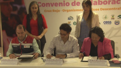 Organismos públicos descentralizados se suman a colecta de Cruz Roja Sinaloa