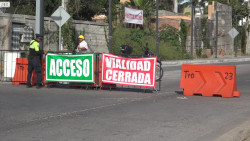 Se mantendrá cerrada la Avenida Bahía hasta el domingo