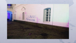 Fueron actos vandálicos las pintas al Ayuntamiento: Estrada Ferreiro