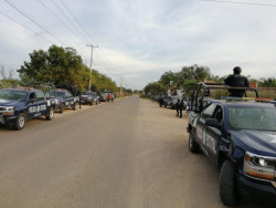 Autoridades de seguridad recorren comunidades al norte de Culiacán