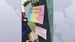 Tendedero del Acoso en la prepa Zapata de la UAS