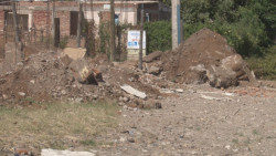 Otra vez mal la calle Luis Manuel Rojas