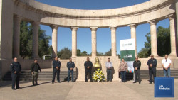 Continúan actos cívicos pese a COVID 19