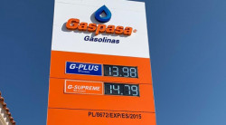 ¡Corre a llenar tu tanque!.. Así amaneció el litro de gasolina en Gaspasa Gasolinas Mazatlán.
