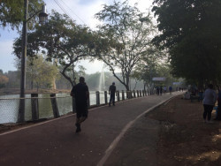 Realizan ejercicio al aire libre, pero no todos toman medidas preventivas ante el Covid-19
