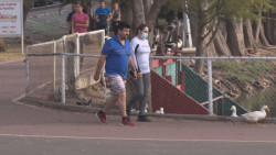 Realizan ejercicio sin medidas de prevención