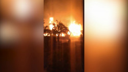 Una carne asada, el detonante de incendio en Cerritos