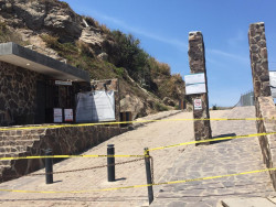 Cerrado acceso al faro, como medida preventiva de salud