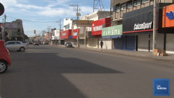Cierrran negocios del primer cuadro a esepcion de grupo salinas