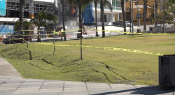 Cierran acceso a parque “Ciudades Hermanas”