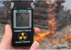 Incendio en Chernobyl desata los niveles de su radioactividad