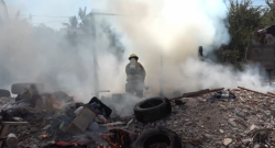 No baja el índice de incendios en el puerto, aseguran bomberos