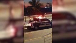 Patrullan en el Malecón para llamar a quedarse en casa