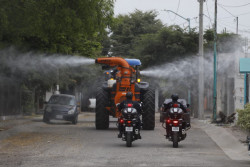 Continúan las brigadas de sanitización