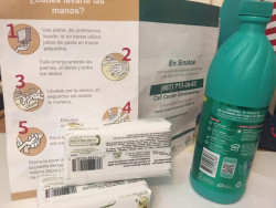 Entrega SEDESO kits de higiene ante pandemia por COVID-19