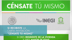 Ante fase 3 de contagios, llaman a 'Censarse a sí mismo'