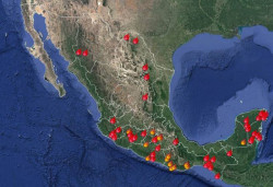 Se registran 61 incendios forestales activos