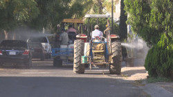 Continúan las brigadas de sanitización en Culiacán