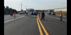 Fallece adulto mayor al ser embestido en carretera