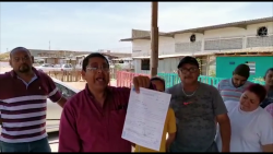 Colonos manifiestan que cumplen con pagos de agua y luz