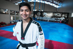 Juan Diego García estandarte del Parataekwondo en Mexico
