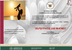 Artistas invitan a las madres a festejo virtual de la GN