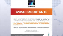 Se queda sin agua nuevamente el Centro