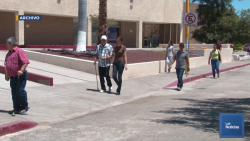 Retiran vendedores ambulantes del Hospital Covid de ciudad obregon