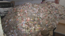 Todas las despenas alimenticias están siendo entregadas a familias de Culiacán
