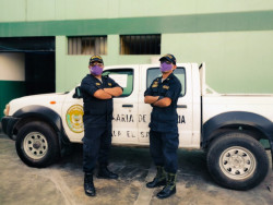 Máscaras violetas para decir a peruanas que no están solas ante la violencia