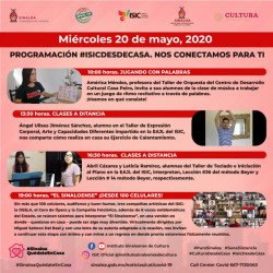 Sigue en línea la programación del ISIC