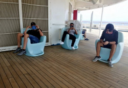 Unos 400 colombianos tripulantes de cruceros sueñan con volver a tierra firme