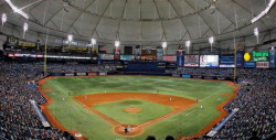 Los Rays entrenarán en su estadio a partir del lunes