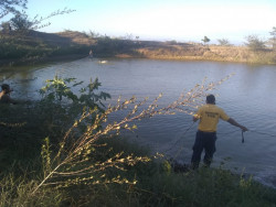 Hombre se ahoga en estanque Escuinapa