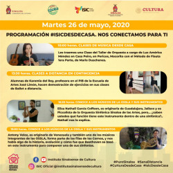 ISIC a distancia te lleva cultura