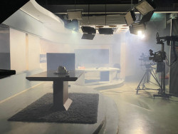 Sanitizan instalaciones de TVP contra Covid 19