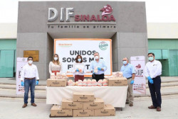 Entrega Bachoco a DIF Sinaloa 60 toneladas de pollo